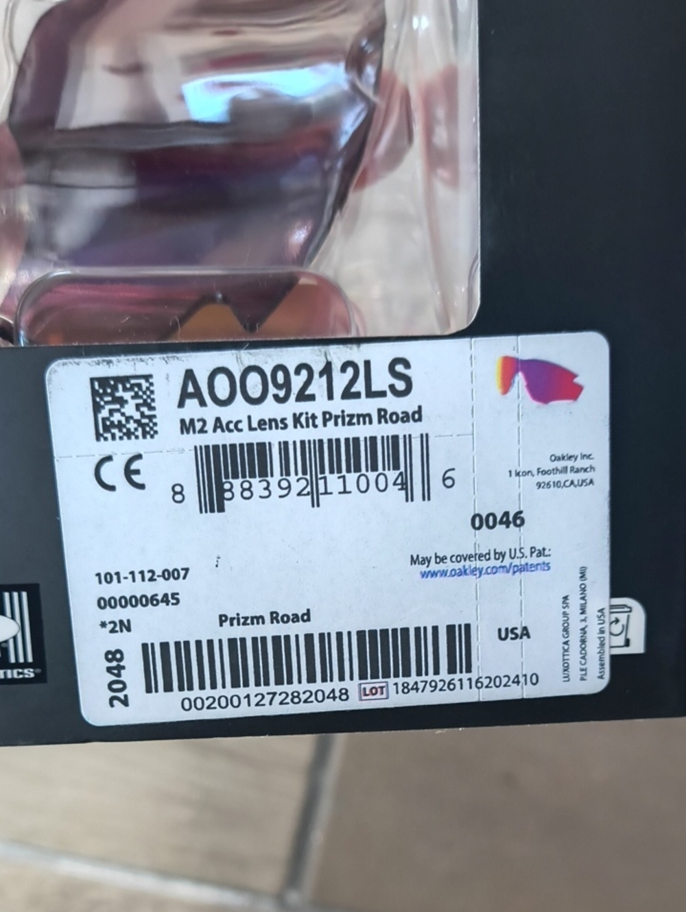 Oakley Prizm Road Replacement Lens - Purple Pink Iridescent